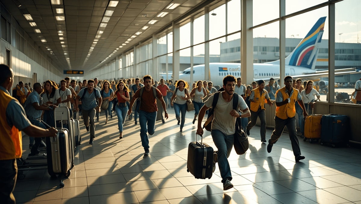 00:57
Imagens mostram momento de pânico no aeroporto de Maiquetía durante os sismos que afetaram a Venezuela
Há 2h e 2min