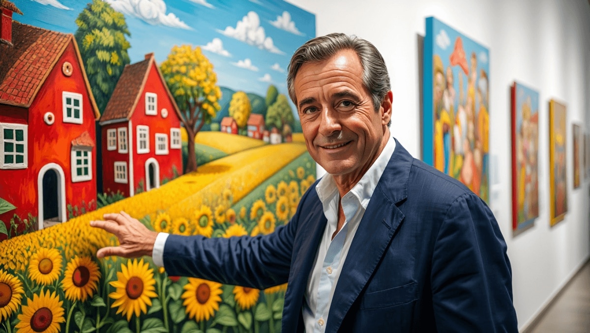 Pedro Lima de Carvalho: "Toda a gente gosta de pintura Naïf"