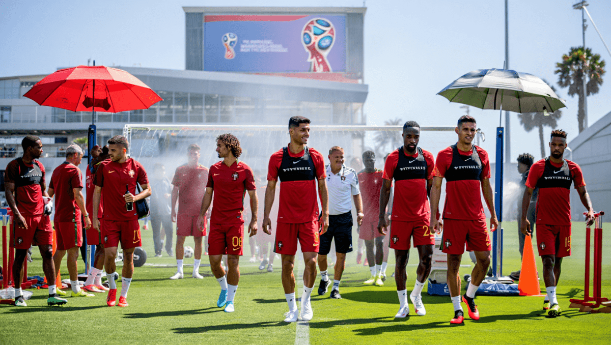 Estádios climatizados, coletes da Fórmula 1 e idas à praia: como Portugal e a FIFA se preparam para o "calor extremo" do Mundial