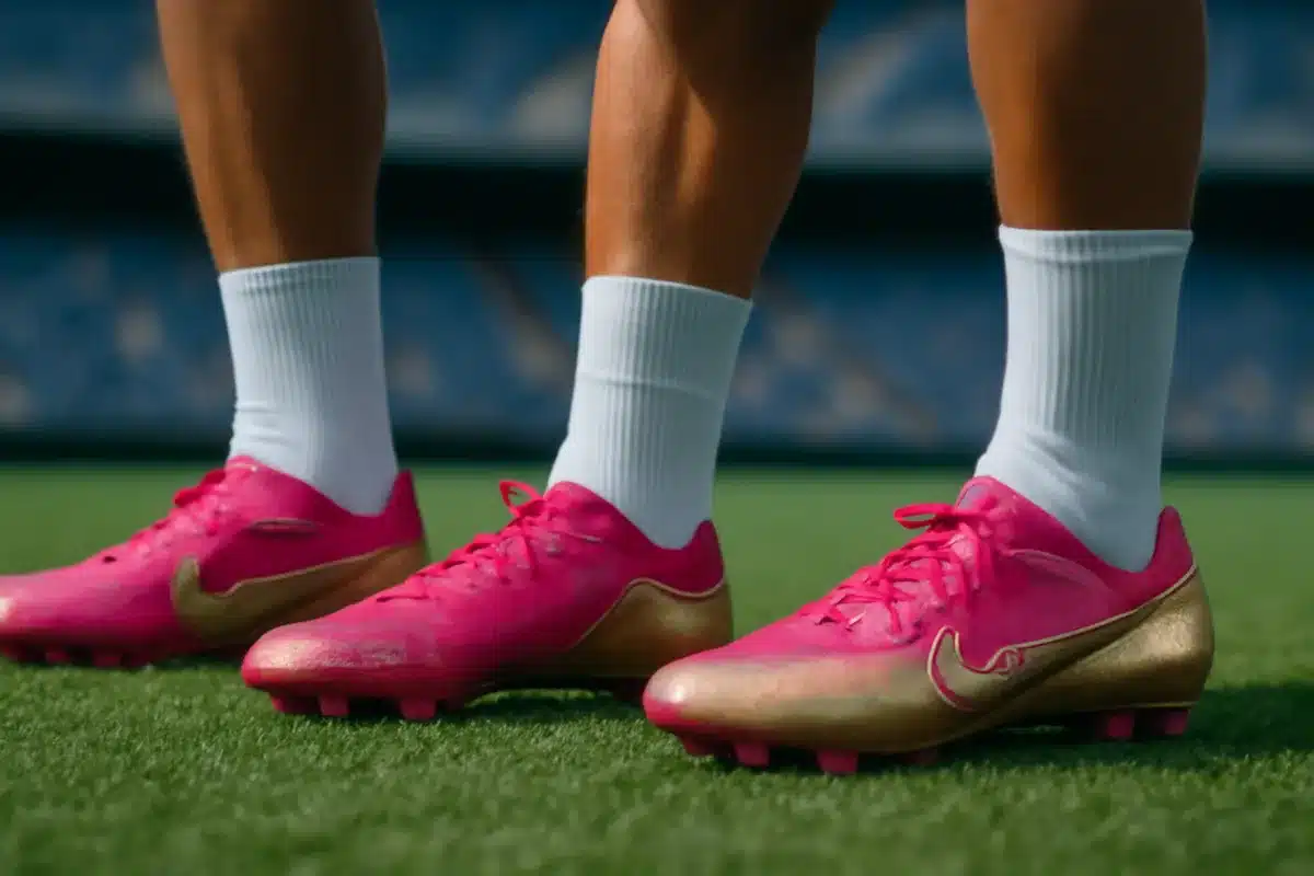 Mundial: chuteiras cor-de-rosa dominam, Ronaldo opta por modelo diferente